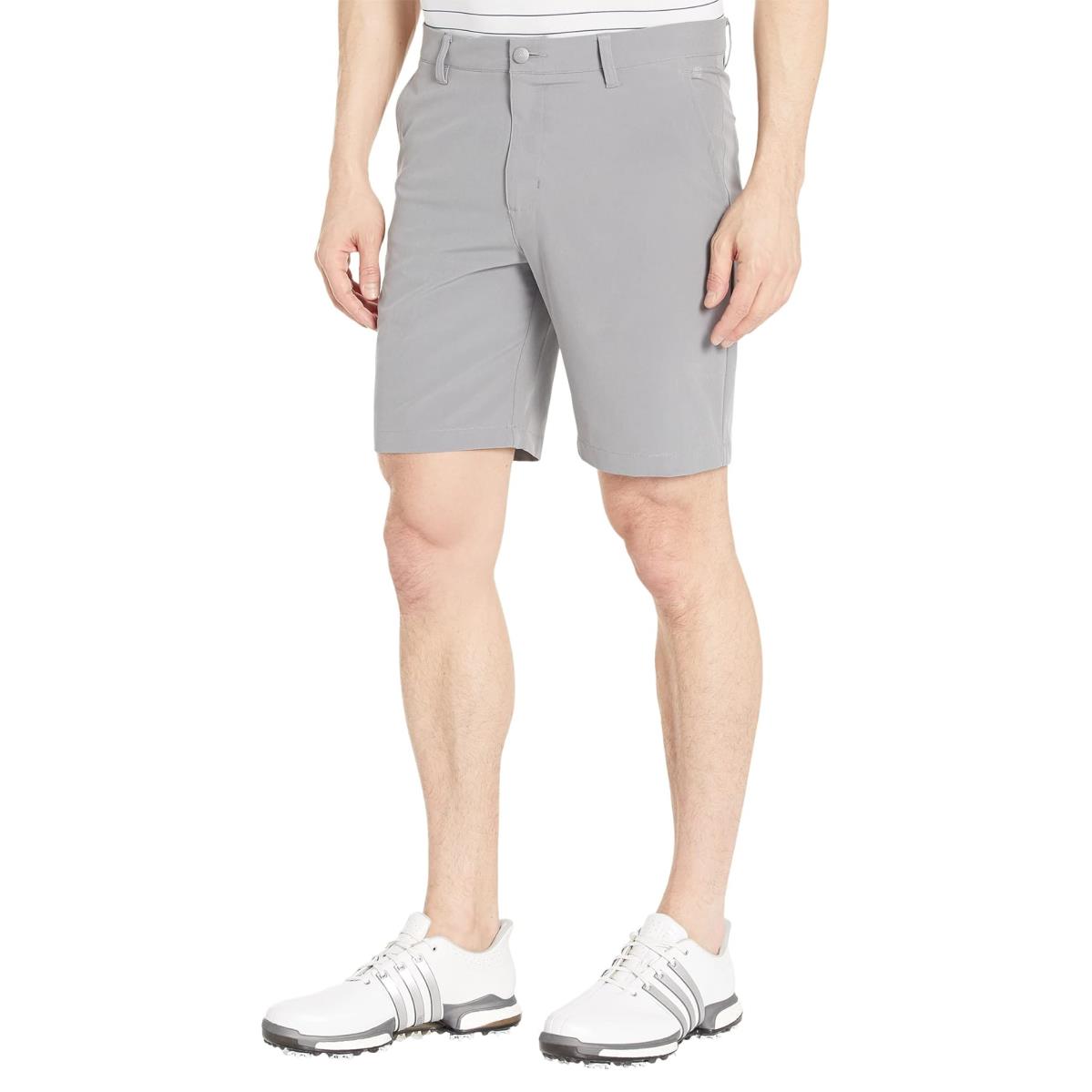 Man`s Shorts Adidas Golf Ultimate365 8.5 Inch Golf Short Grey Three