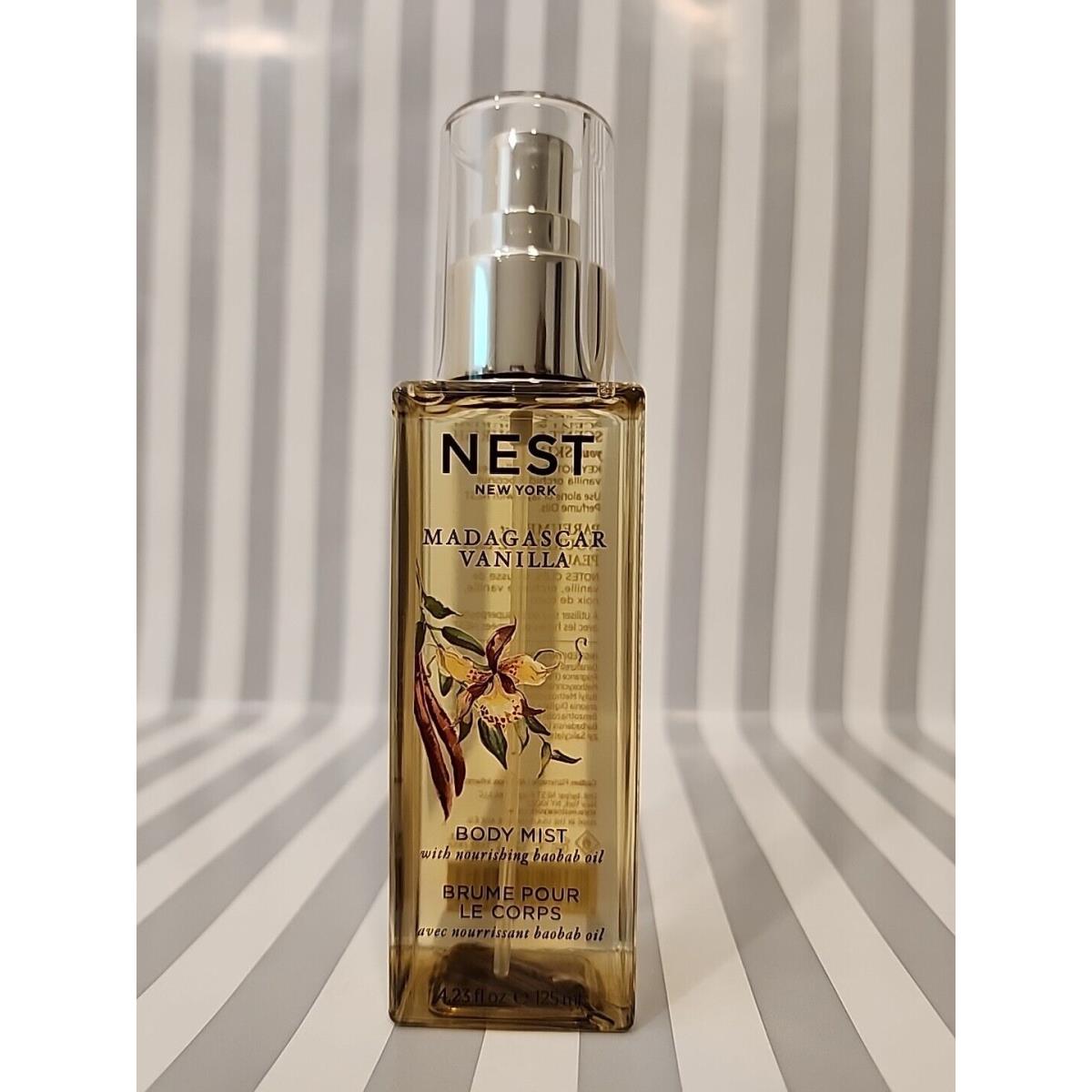 Nest York Madagascar Vanilla Perfume Oil Body Mist 4.2 oz