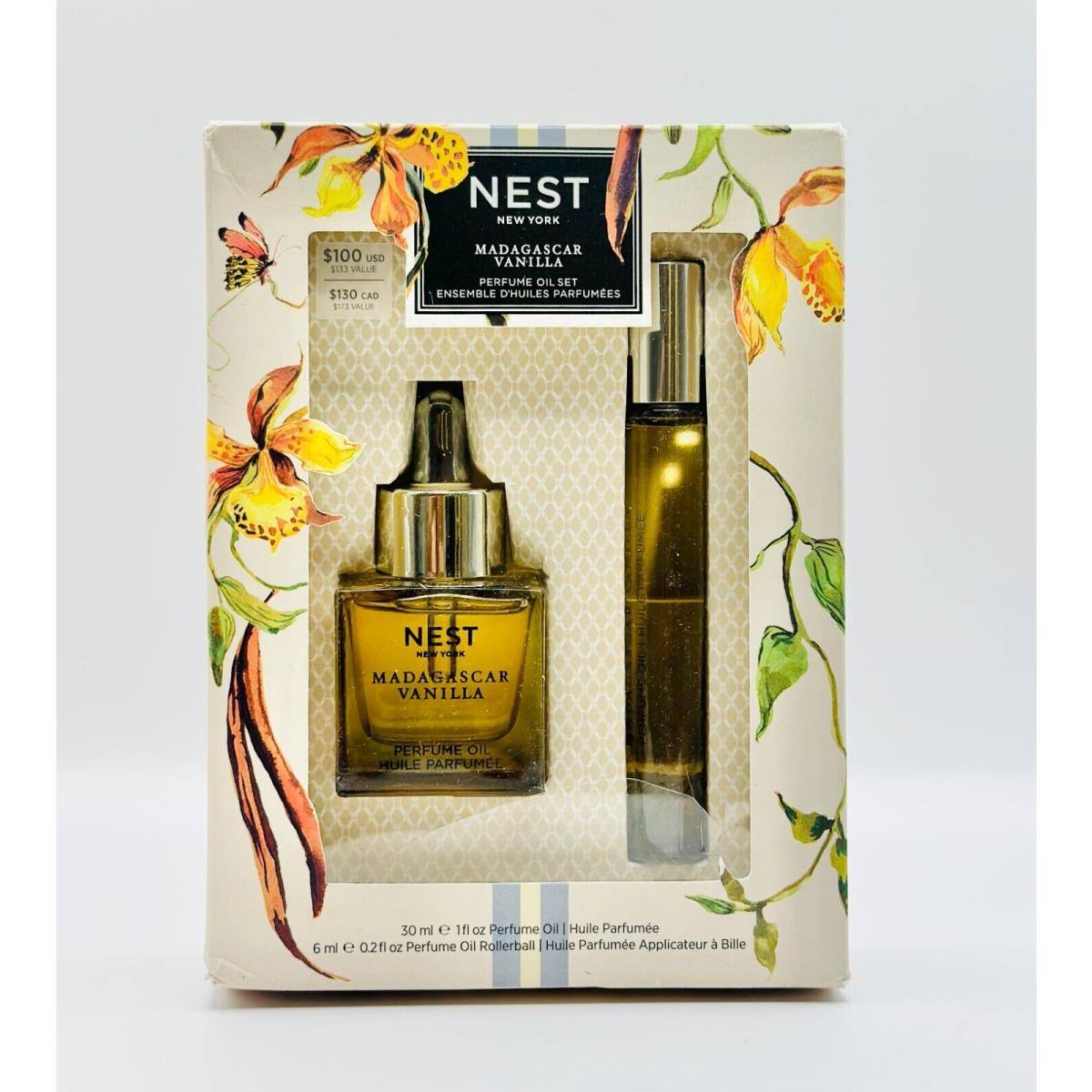 Nest York Madagascar Vanilla Perfume Oil Set