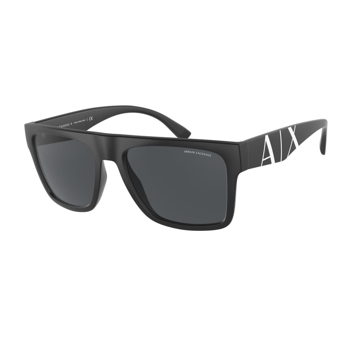 Armani Exchange 4113S Sunglasses 807887 Black