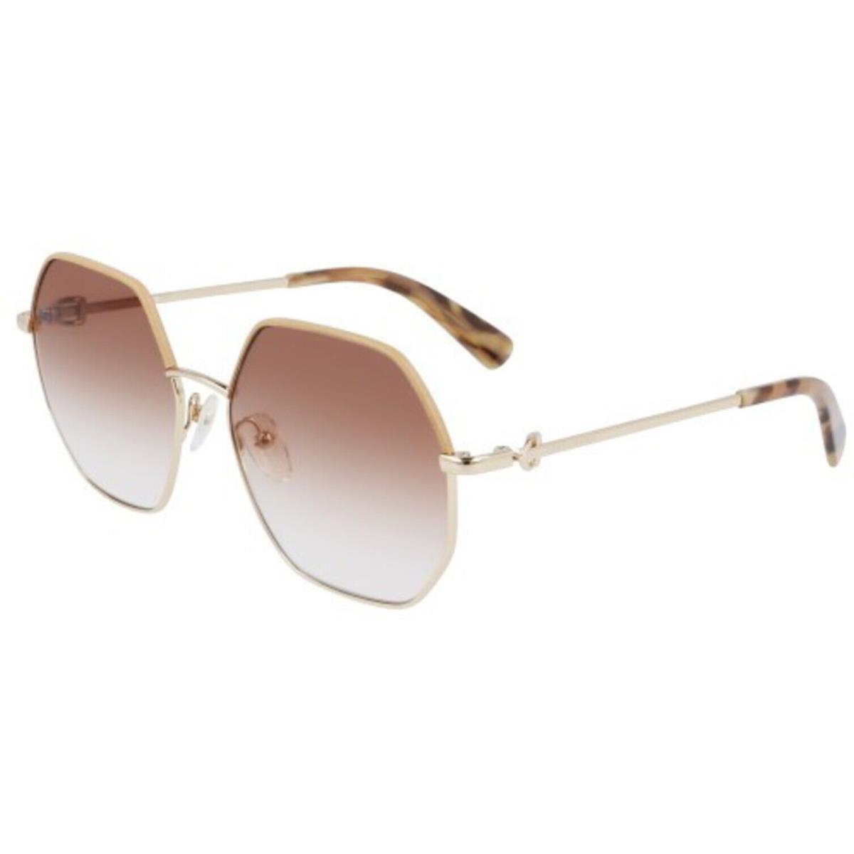 Longchamp LO140SL Gold Cappuccino 731 Sunglasses