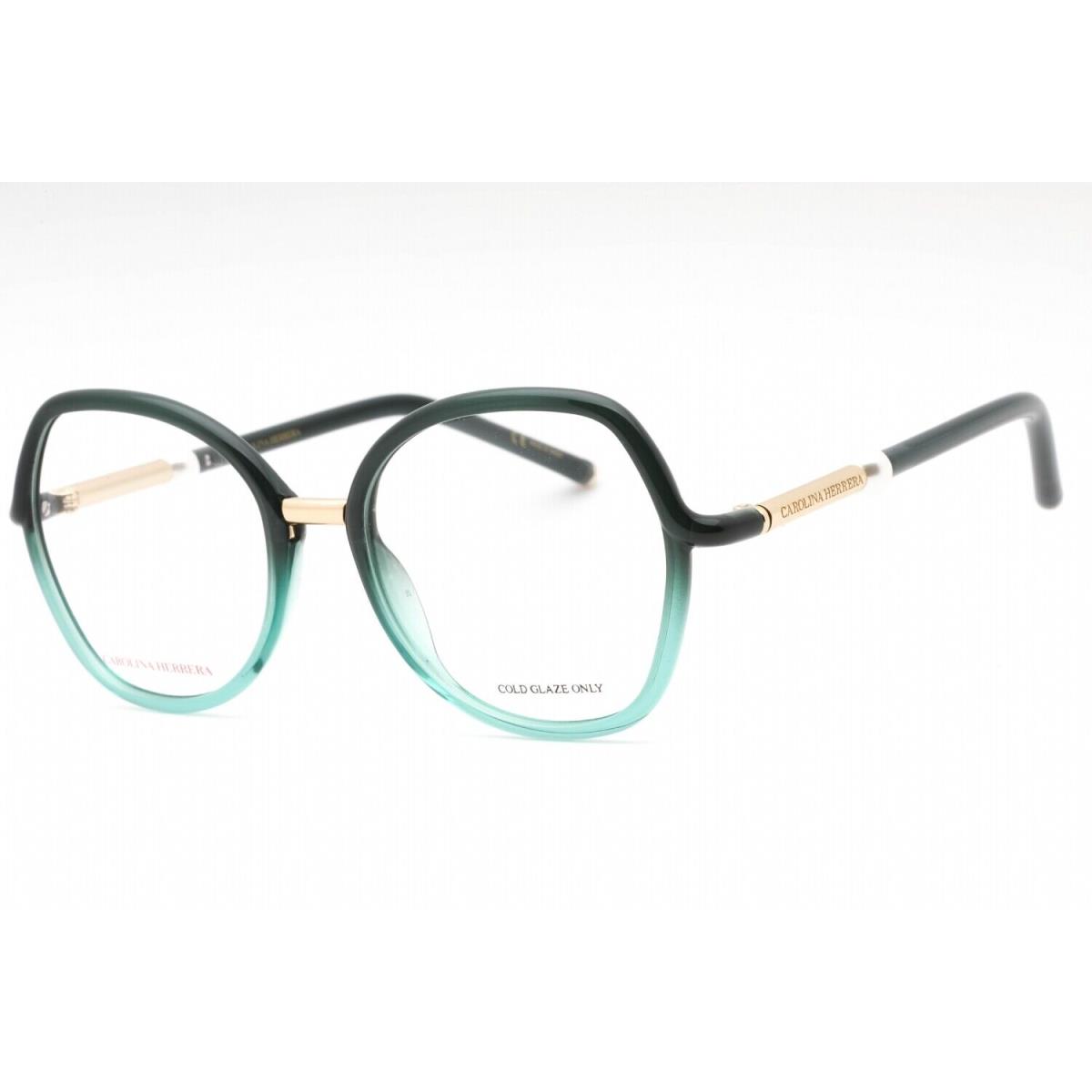 Carolina Herrera CHER0080-601-53 Eyeglasses Size 53mm 18mm 145mm Green Women