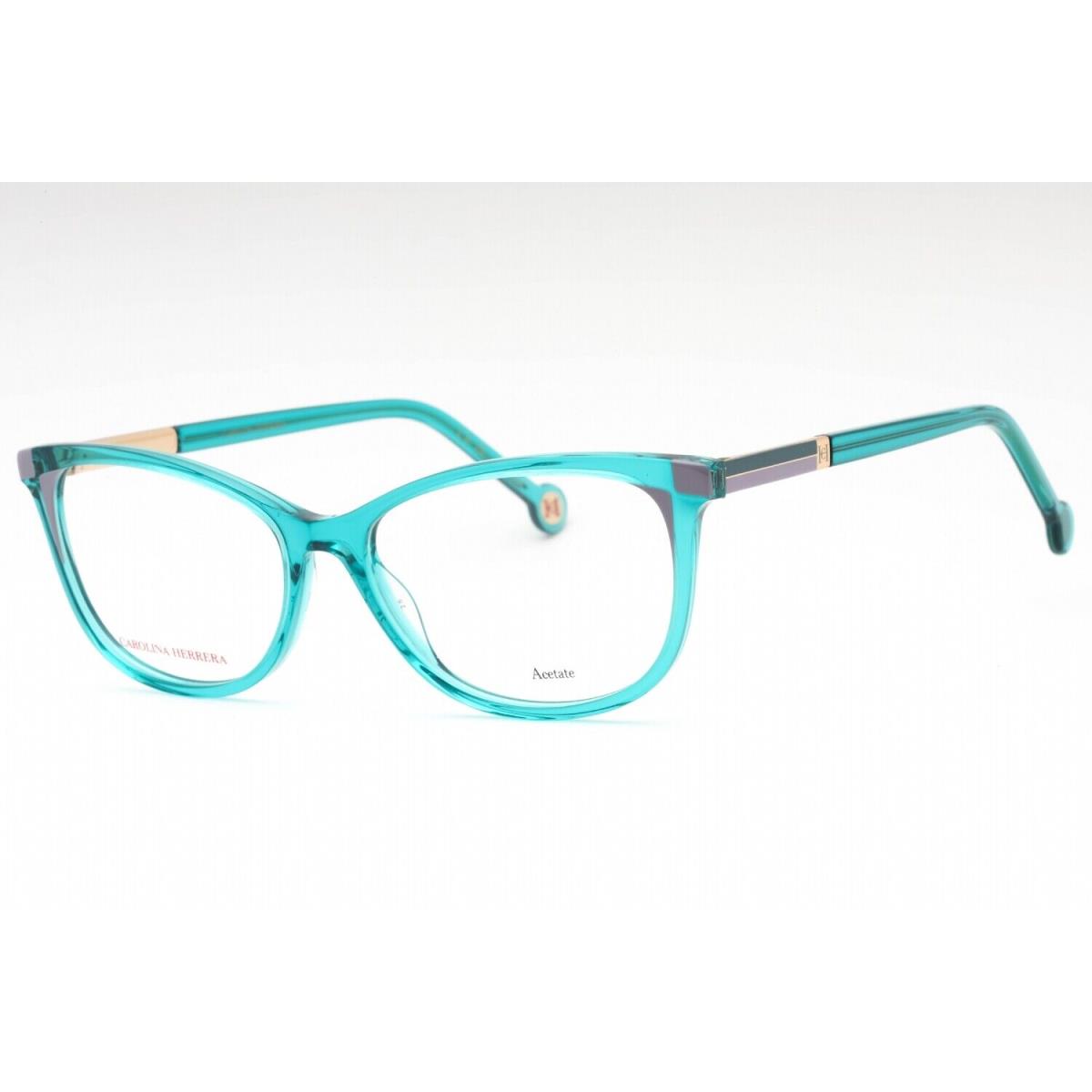 Carolina Herrera CHER0163-JHD-53 Eyeglasses Size 53mm 15mm 145mm Green Women