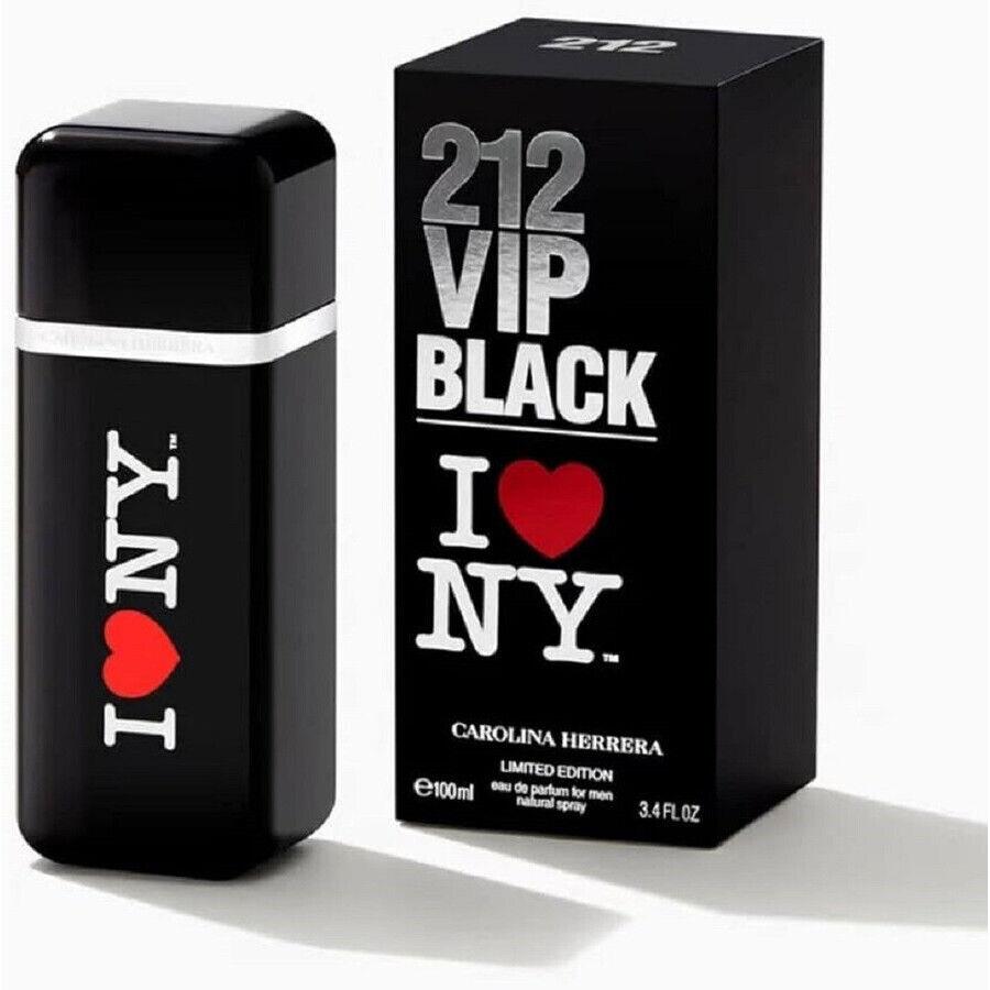 212 Vip Black Men / Carolina Herrera Edp Spray Limited Edition 3.4 oz 100 ml