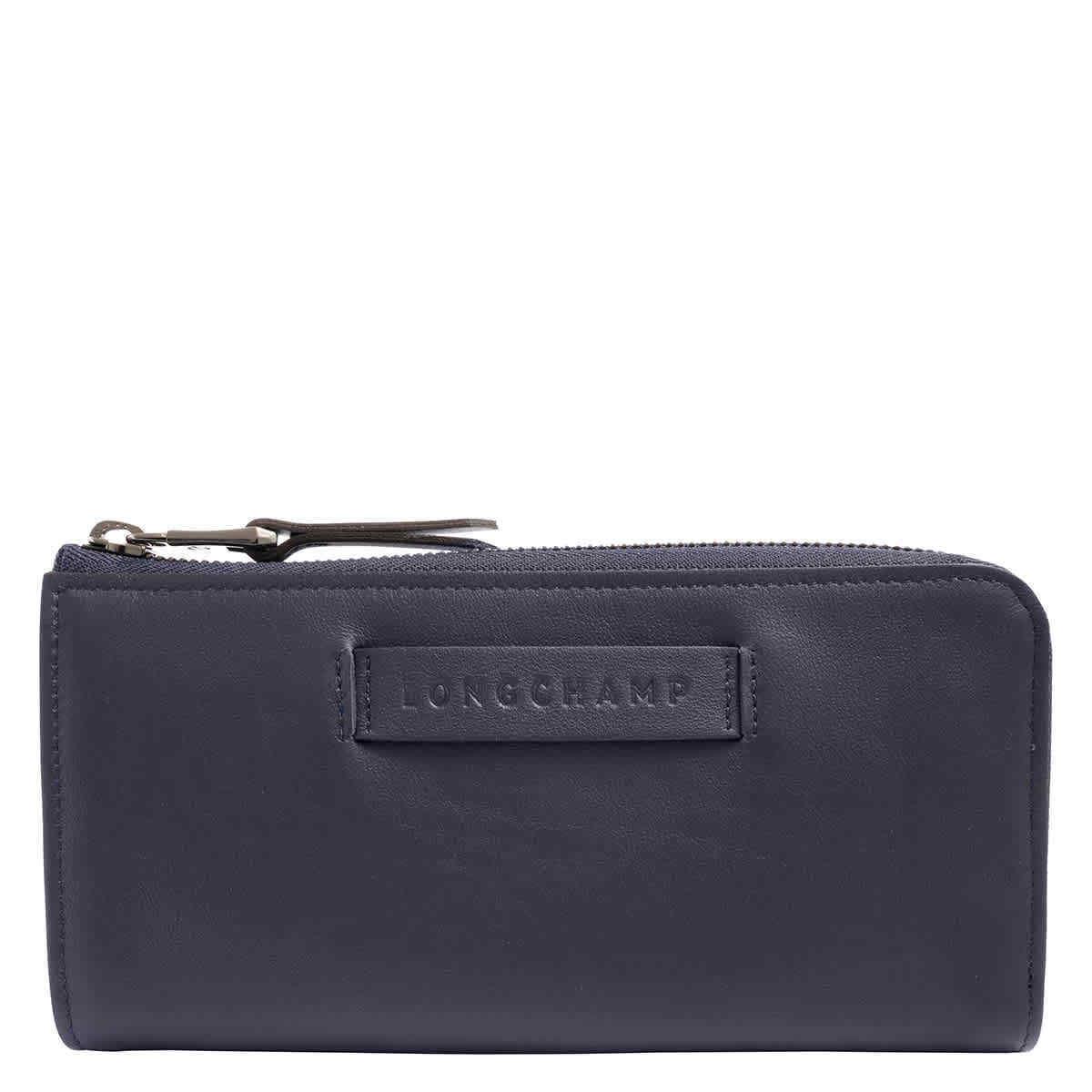 Longchamp 3D Midnight Blue Ladies 10 x 19 5 cm Wallets L3418772606