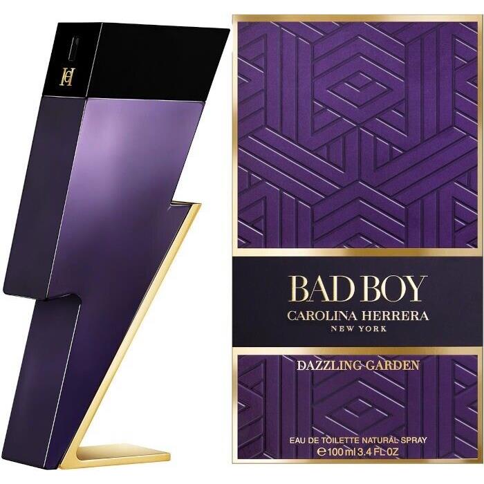 Carolina Herrera Men`s Bad Boy Dazzling Garden Edt Spray 3.4 oz Fragrances