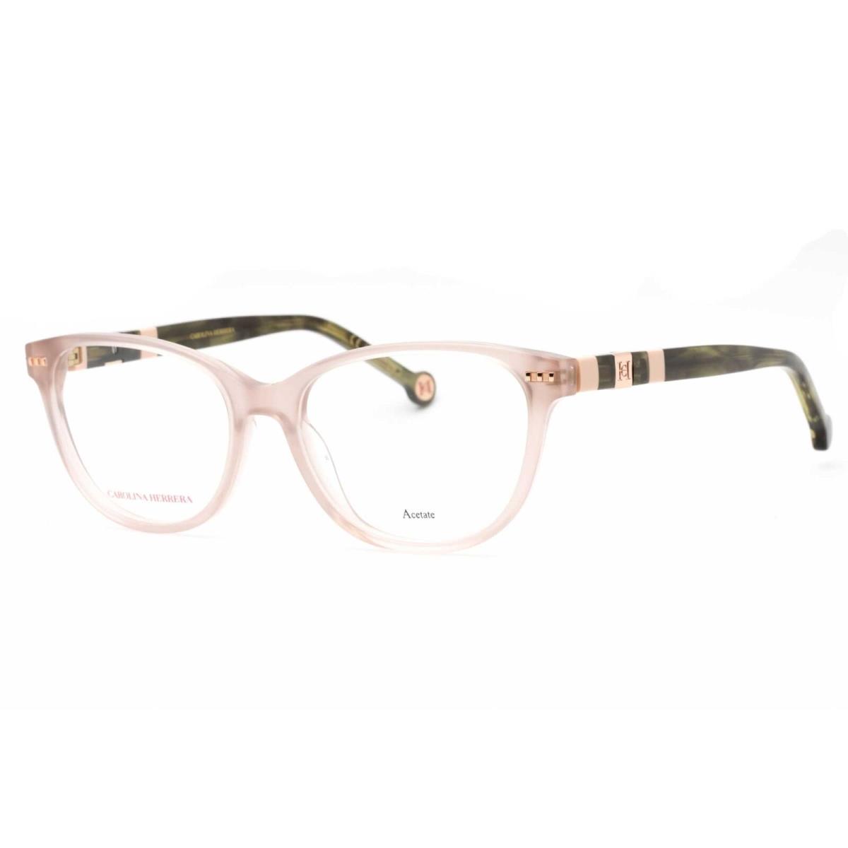 Carolina Herrera Women`s Eyeglasses Green Cat Eye Frame CH 0048 03IO 00