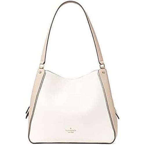 Kate Spade New York Leila Medium Triple Compartment Shoulder Light Sand