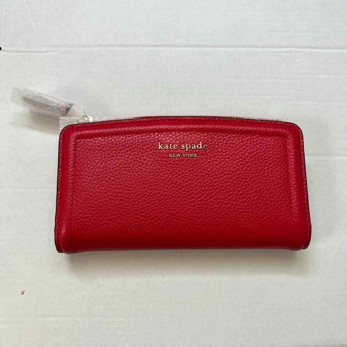 Kate Spade New York Slim Leather Zip Wallet