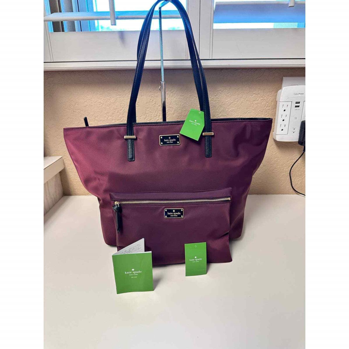 Kate Spade Rare Margareta Wilson Rd Tote w/ Lg Drewe