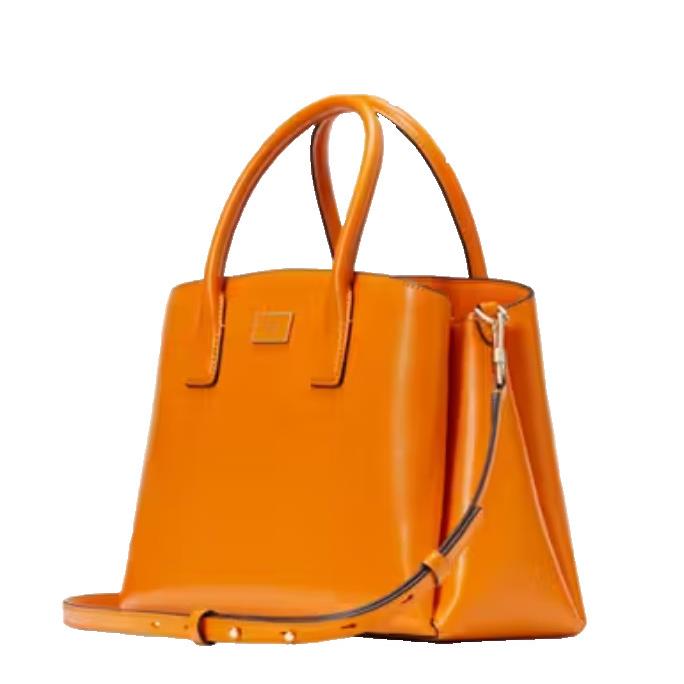 Kate Spade New York Serena Saffiano Leather Satchel In Turmeric Root