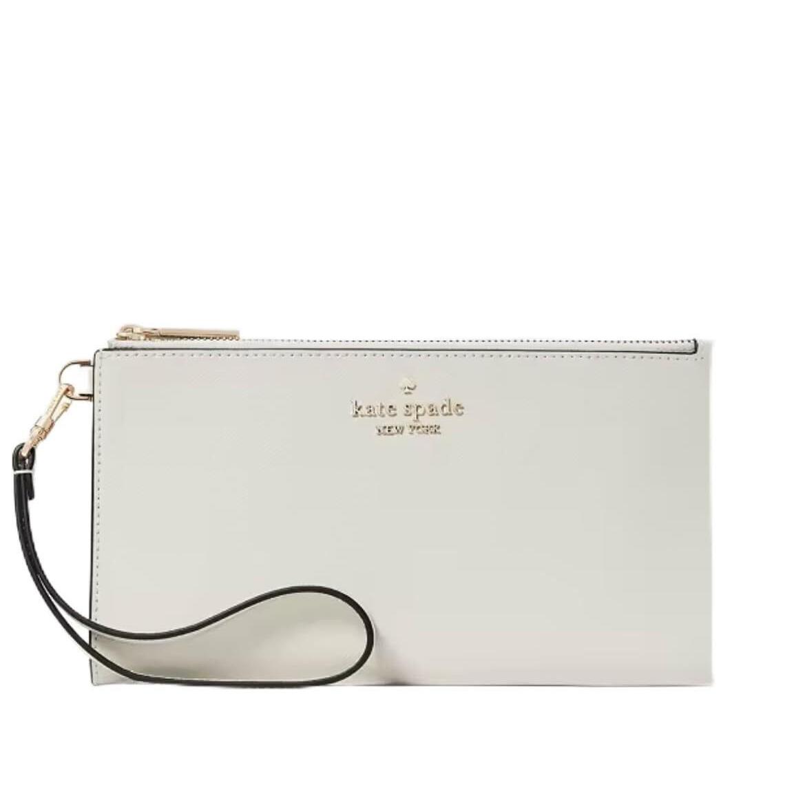 Kate Spade New York Madison Double Zip Wristlet Meringue