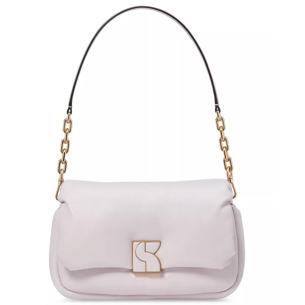 Kate Spade Dakota Puffy Leather Crossbody Lilac Moon