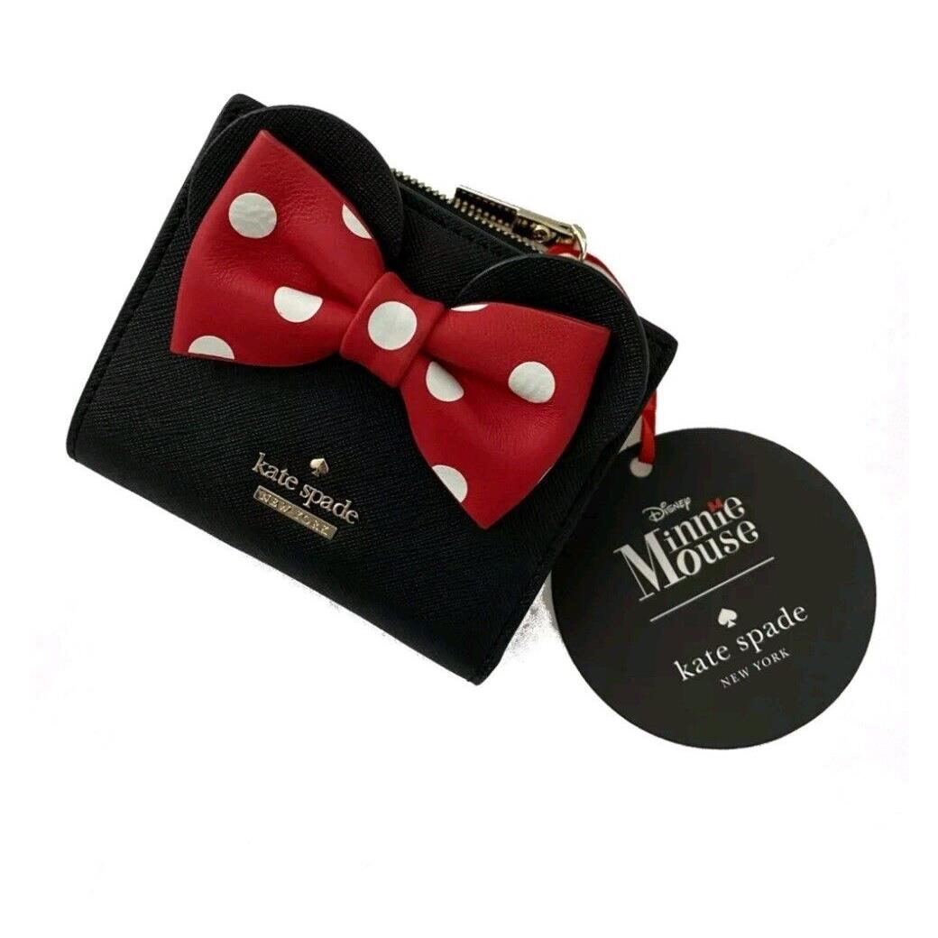 Kate Spade New York x Minnie Mouse Small Leather Wallet