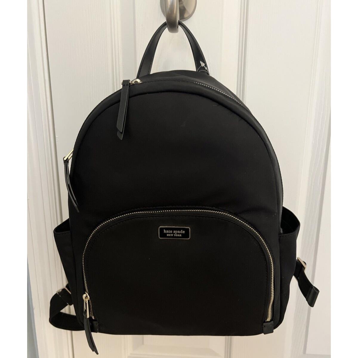 Kate Spade Large Nylon Dawn Black Backpack