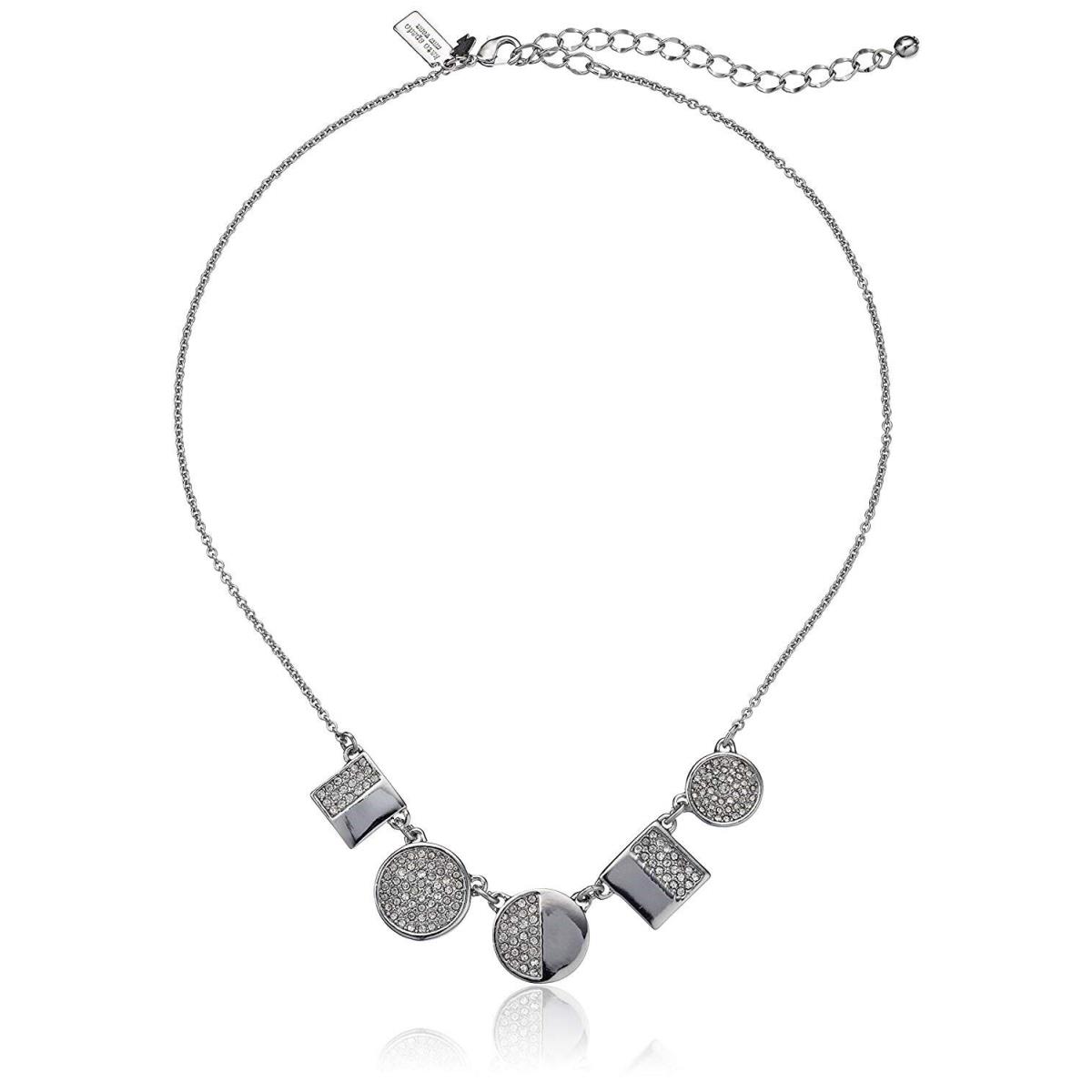 Kate Spade New York 124529 Light The Lanterns Silver Pave Necklace