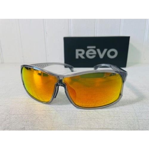 Revo RE6011GF00 OG Tallen Gray w Polarized Solar Orange Lenses Global Fit