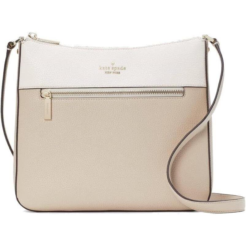 Kate Spade New York Leila Top Zip Swingpack Crossbody Light Sand