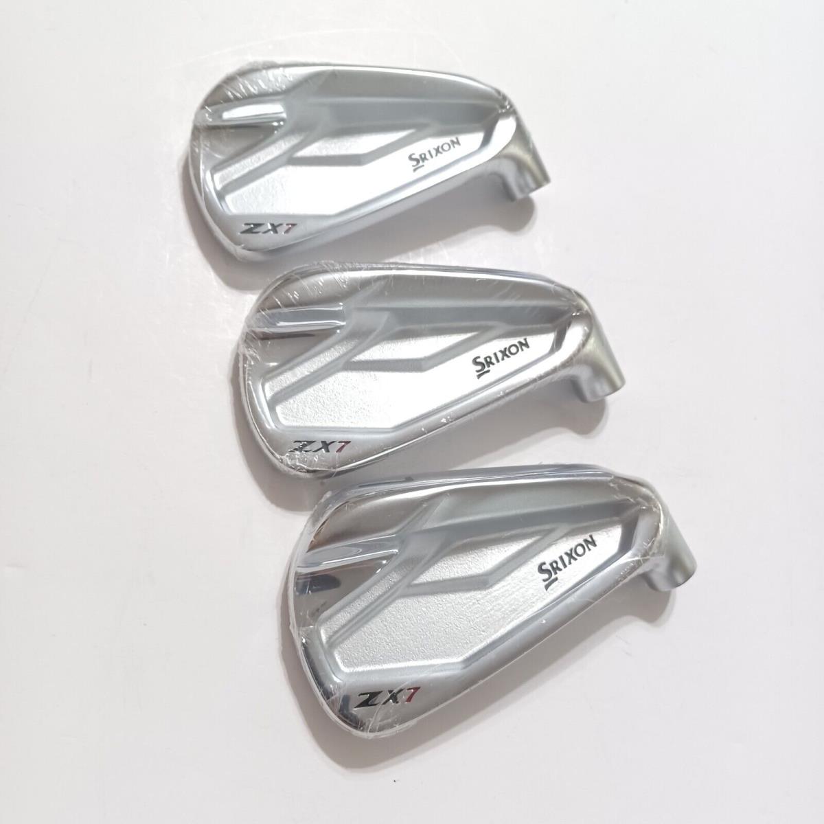 Srixon ZX7 7 Iron 3 Demo Heads Only RH -2/+2/STD