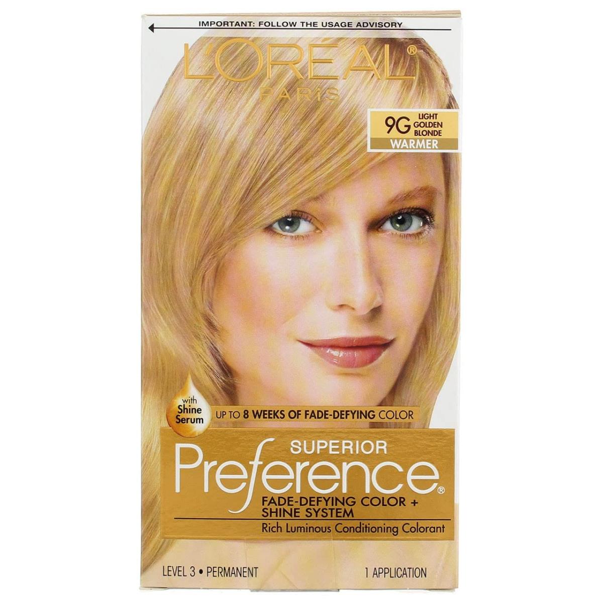 L`oreal Superior Preference - 10NB Ultra Natural Blonde Natural 1 9G Light Golden Blonde