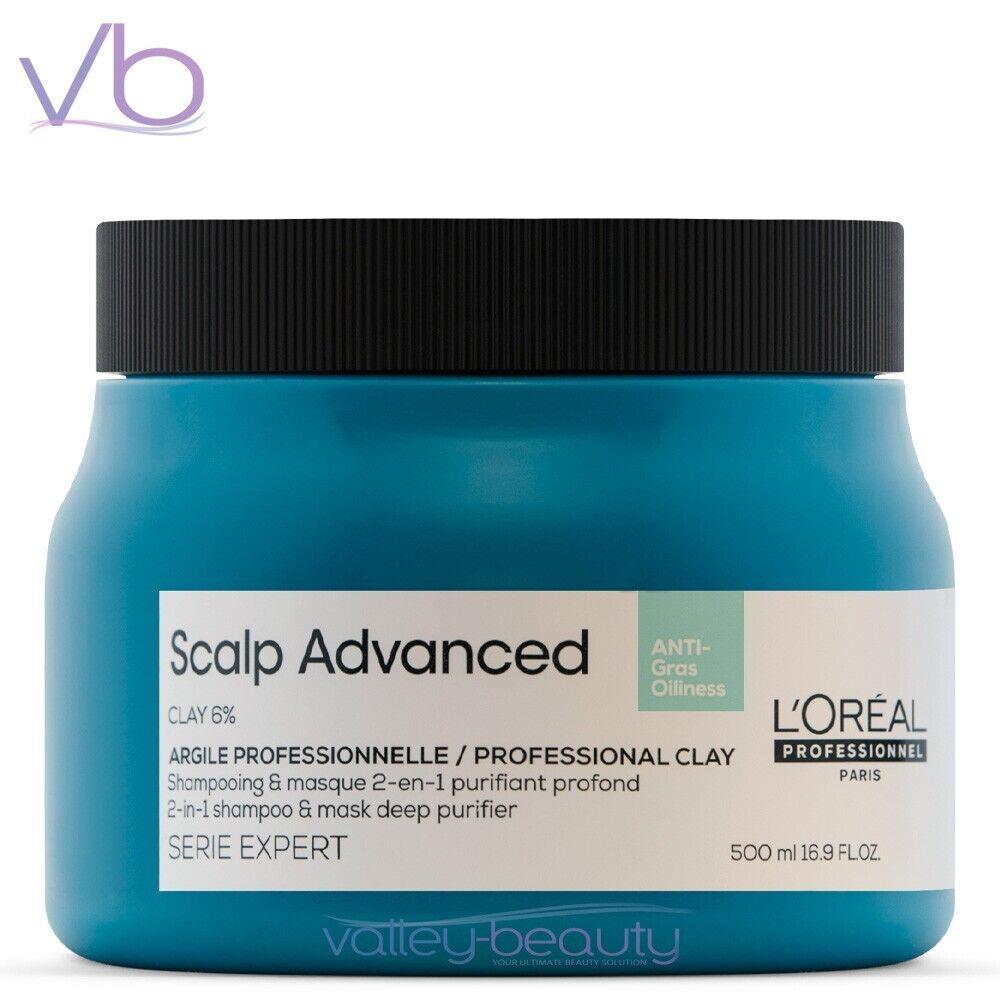 L`oréal L Oreal Scalp Advanced Anti-oiliness 2-In-1 Clay Versatile Cleanser Oily Scalp