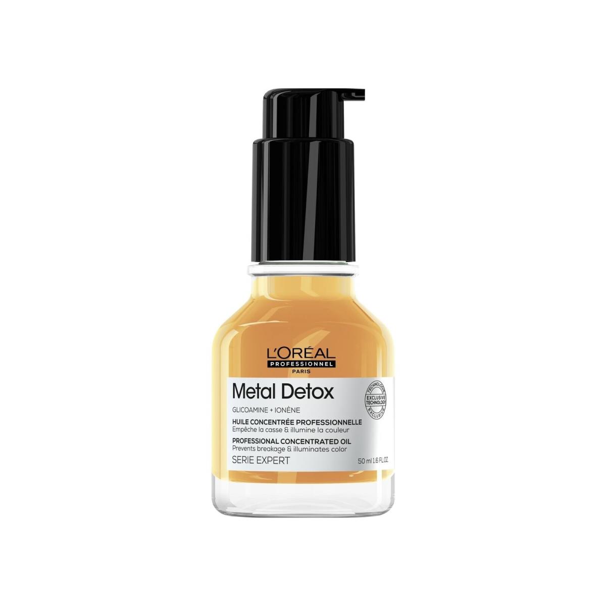 L`oreal Professionnel Metal Detox Leave-in Hair Oil Heat Protectant