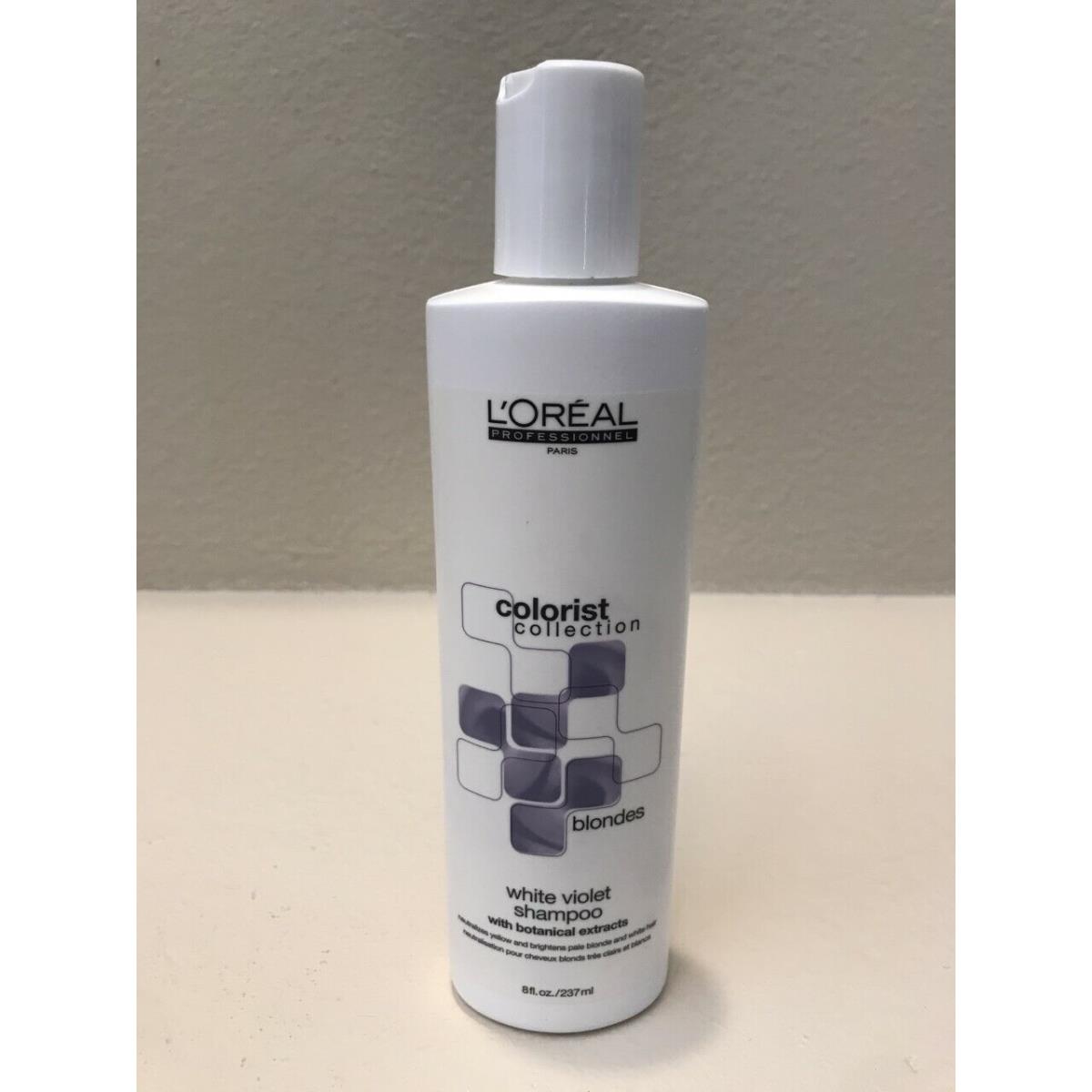 Loreal Colorist Collection Blondes White Violet Shampoo 8 fl oz / 237 ml