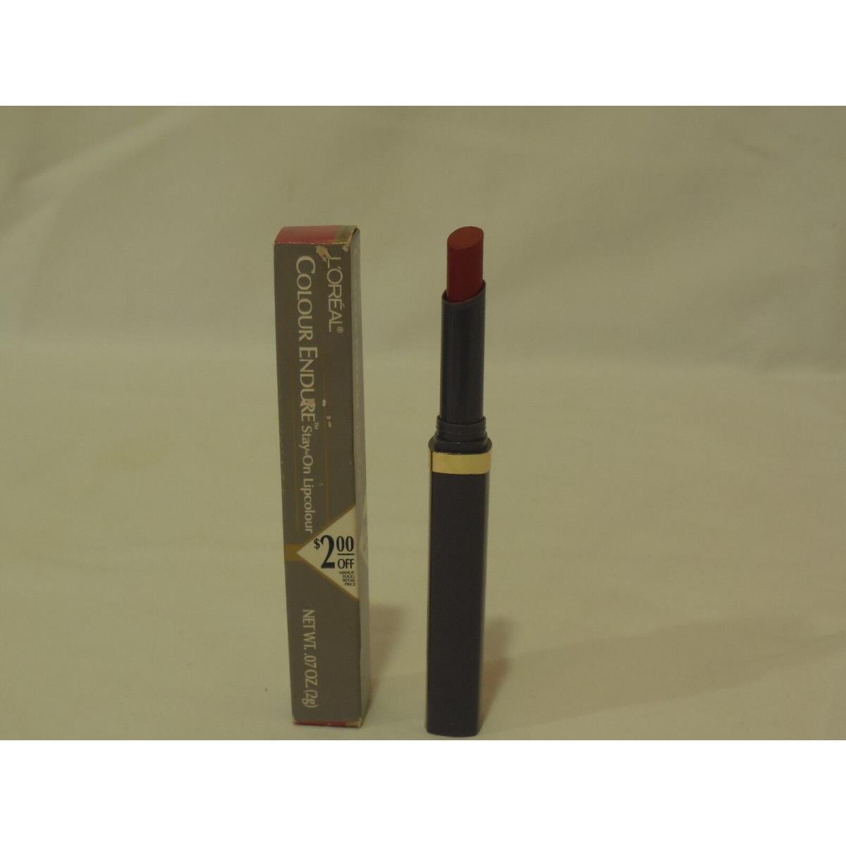 Lot OF 2 Loreal Superior Colour Endure Lipstick- Kiss ME Red 310