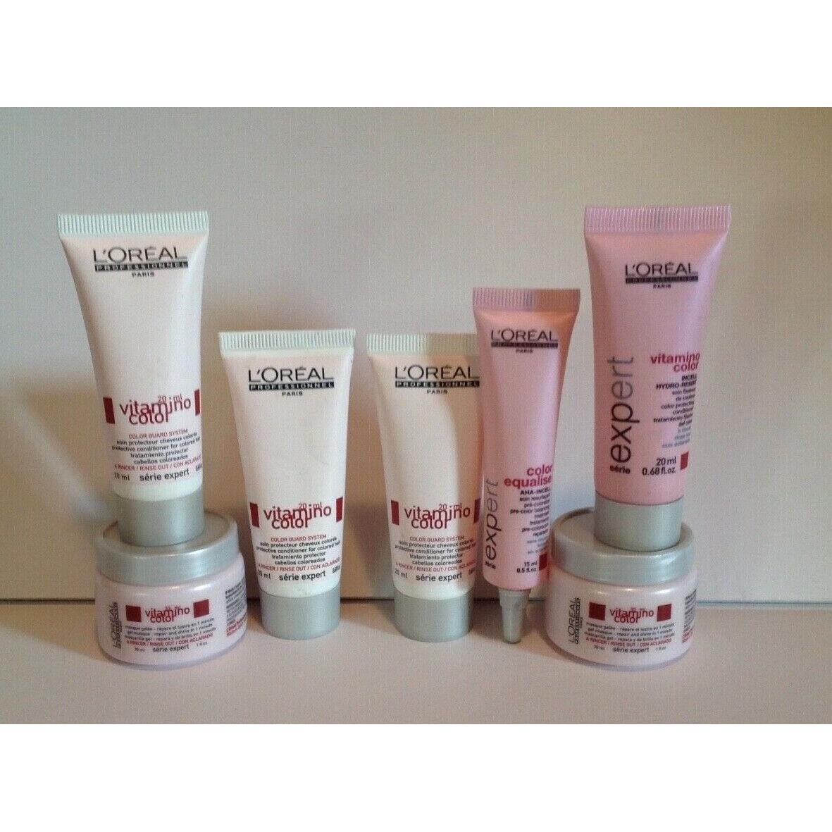 L`oreal Serie Expert Vitamino Color Lot OF 7 Rare Please See Photos ON Listing