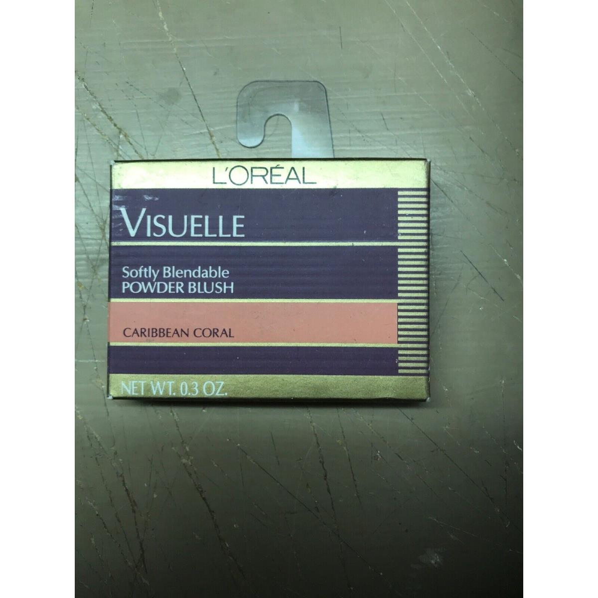 L`oreal Visuelle Softly Blendable Powder Blush Rare Caribbean Coral Disc