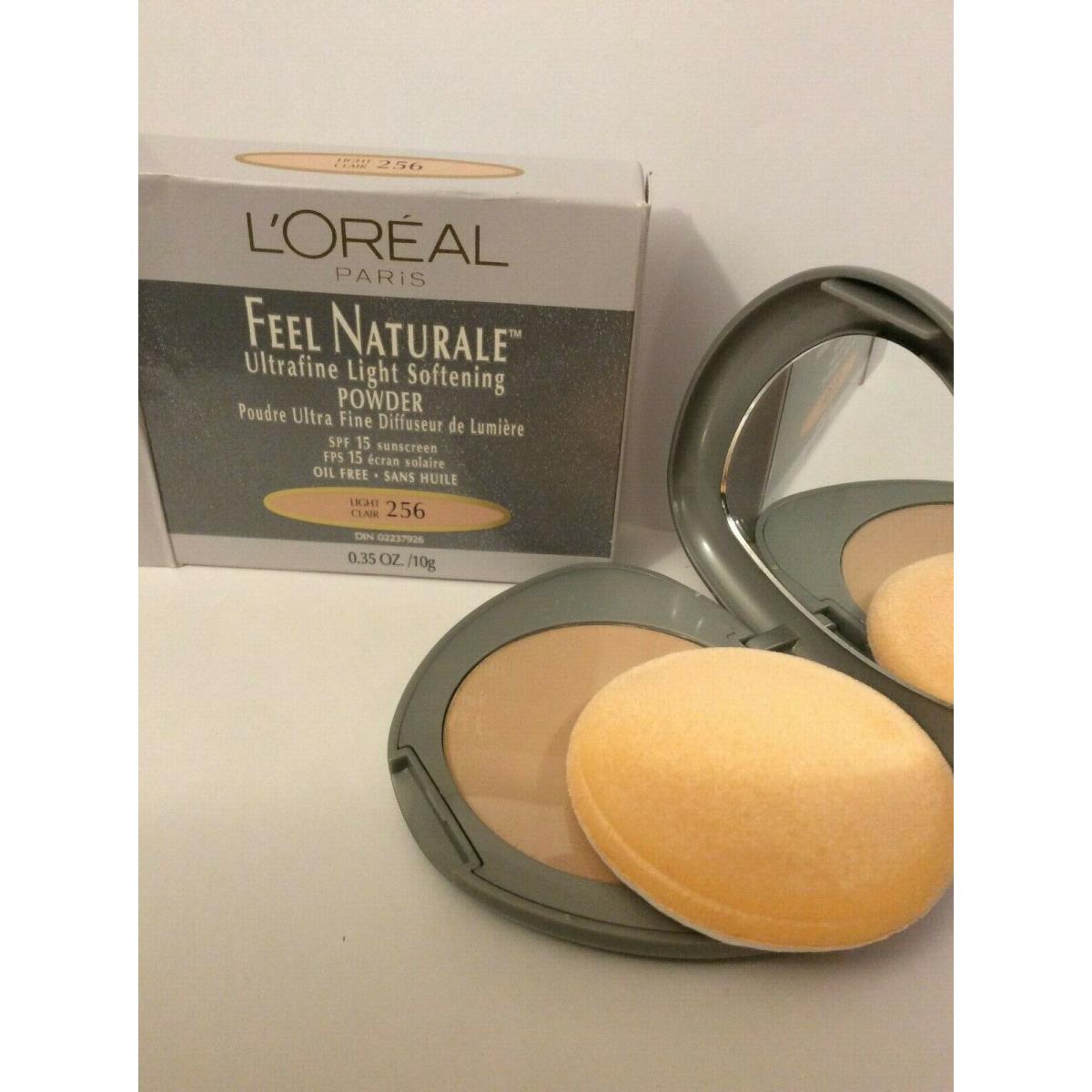 L`oreal Feel Naturale Ultrafine Light Softening Powder Oil Free SPF15 Light