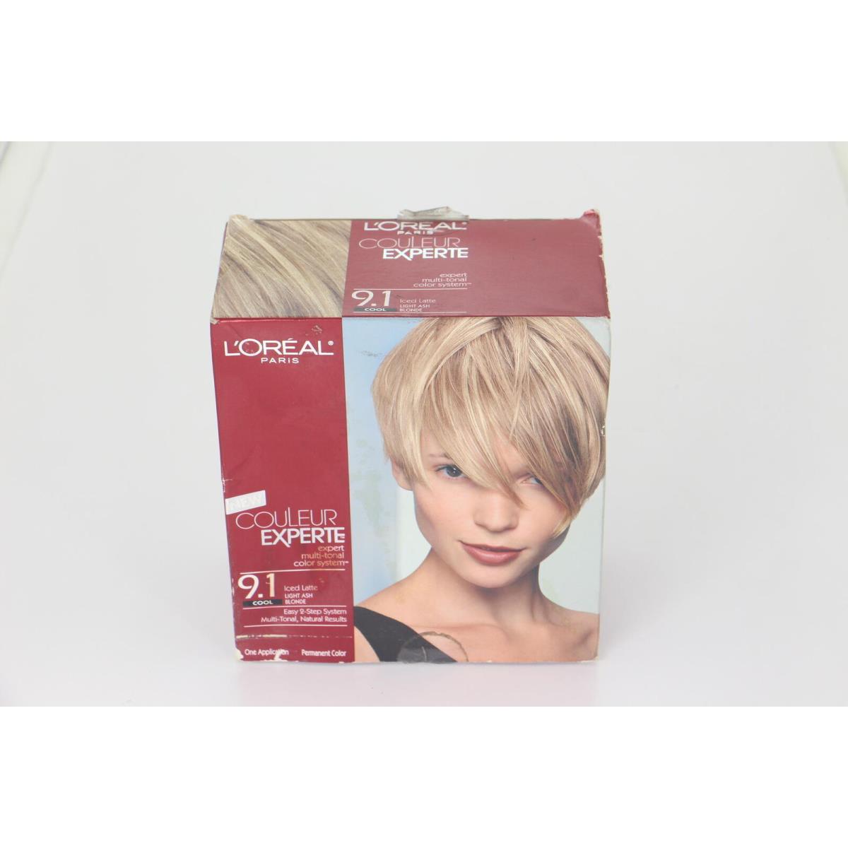 L`oreal Couleur Expert Multitone System 9.1 Cool Iced Latte Light Ash Blonde U21