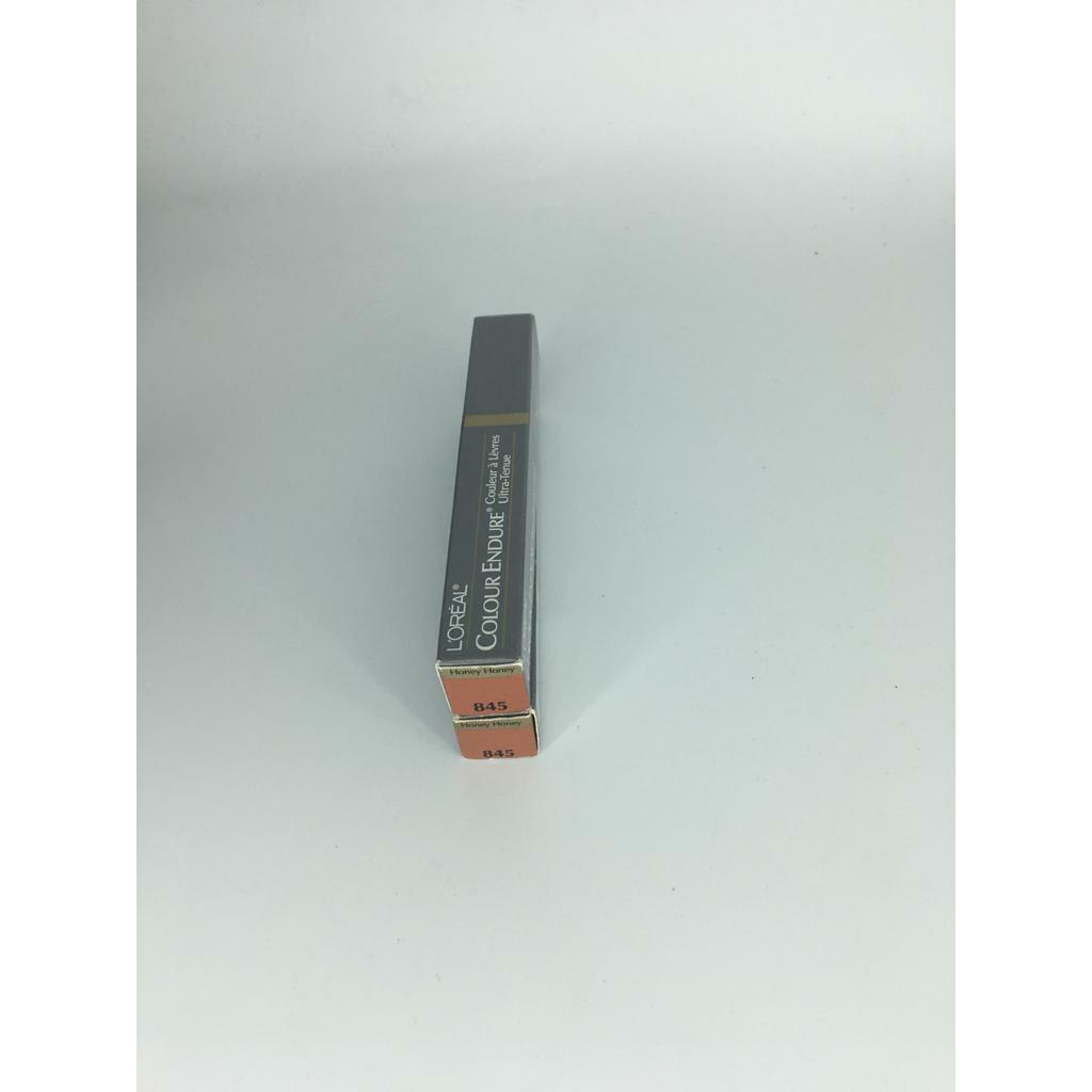 Lot OF Two Loreal Colour Endure Lipstick- Honey Honey 845 Boxes Imperfect