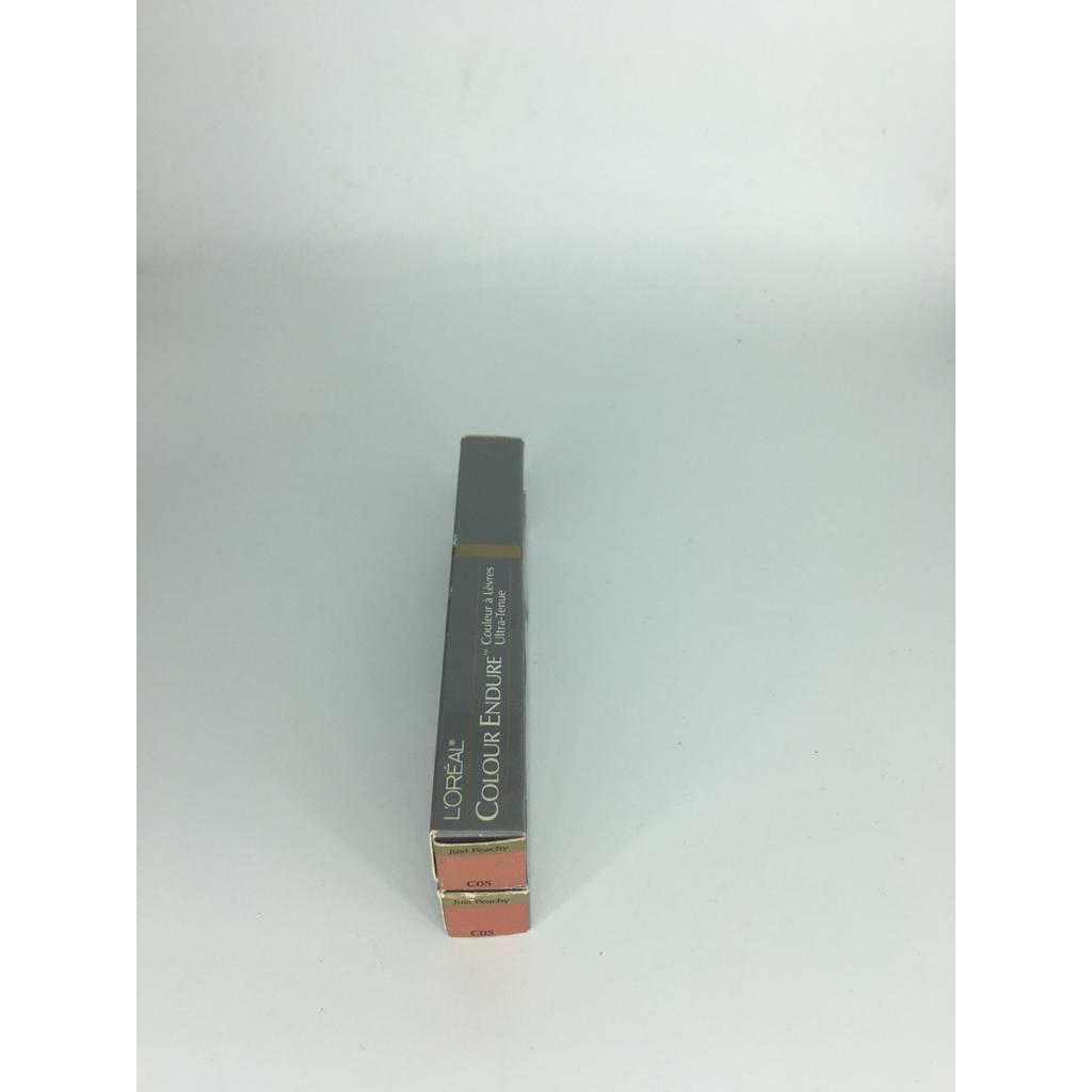 Lot OF Two Loreal Colour Endure Lipstick Just Peachy C05