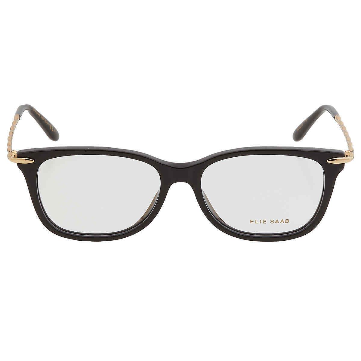 Elie Saab Demo Square Ladies Eyeglasses ES 022 807 52 ES 022 807 52