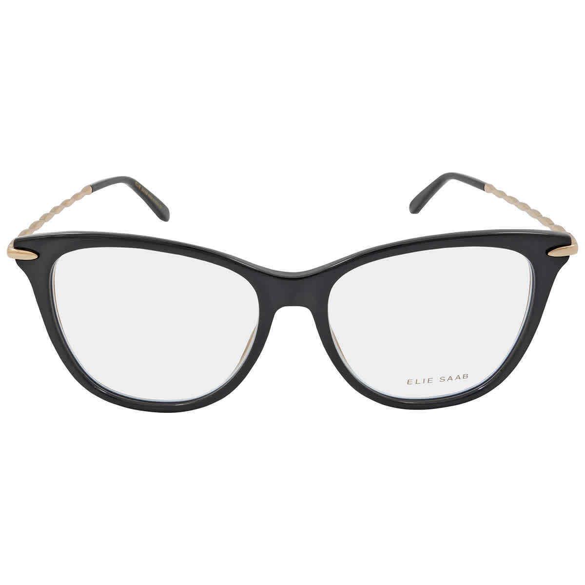 Elie Saab Demo Cat Eye Ladies Eyeglasses ES 071 807 53 ES 071 807 53