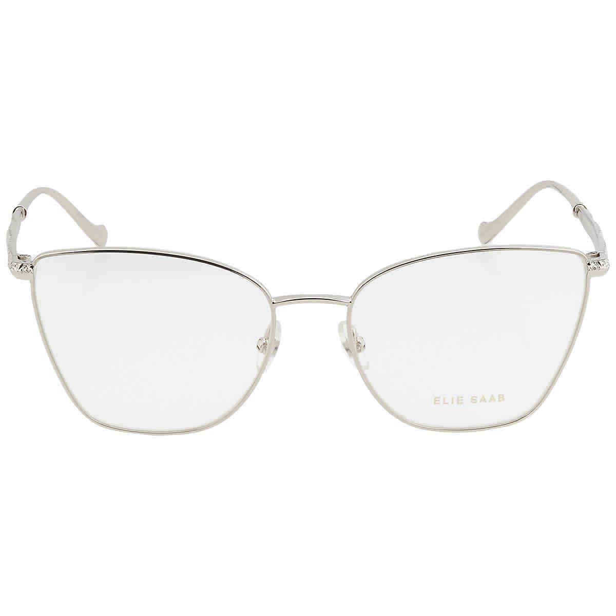 Elie Saab Demo Butterfly Ladies Eyeglasses ES 069 0010 55 ES 069 0010 55