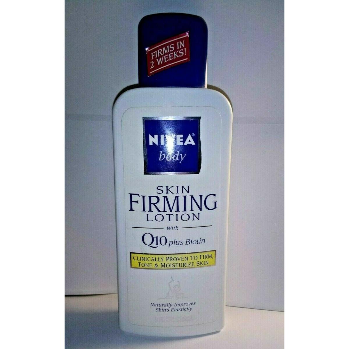 Nivea Body Skin Firming Toning Lotion w/ Q10 +biotin Vintage Formula