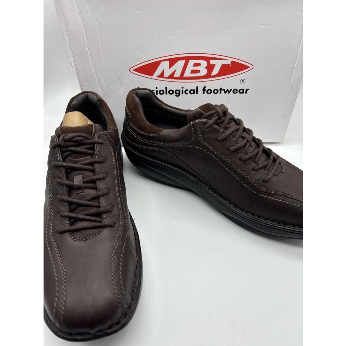 Mbt Men`s Brown Ajabu Rocker Bottom Dress Oxford Shoe Size 13