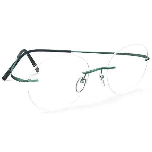 Silhouette Eyeglasses Titan Minimal Art 51/19/150 Shiny Green 5599/NM-5540-51MM