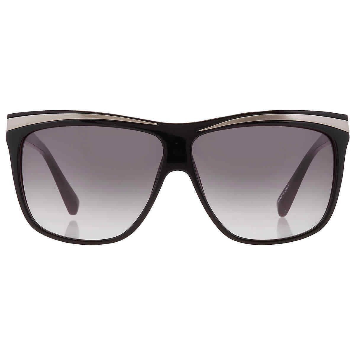 Yohji Yamamoto X Linda Farrow Grey Gradient Butterfly Ladies Sunglasses YY17