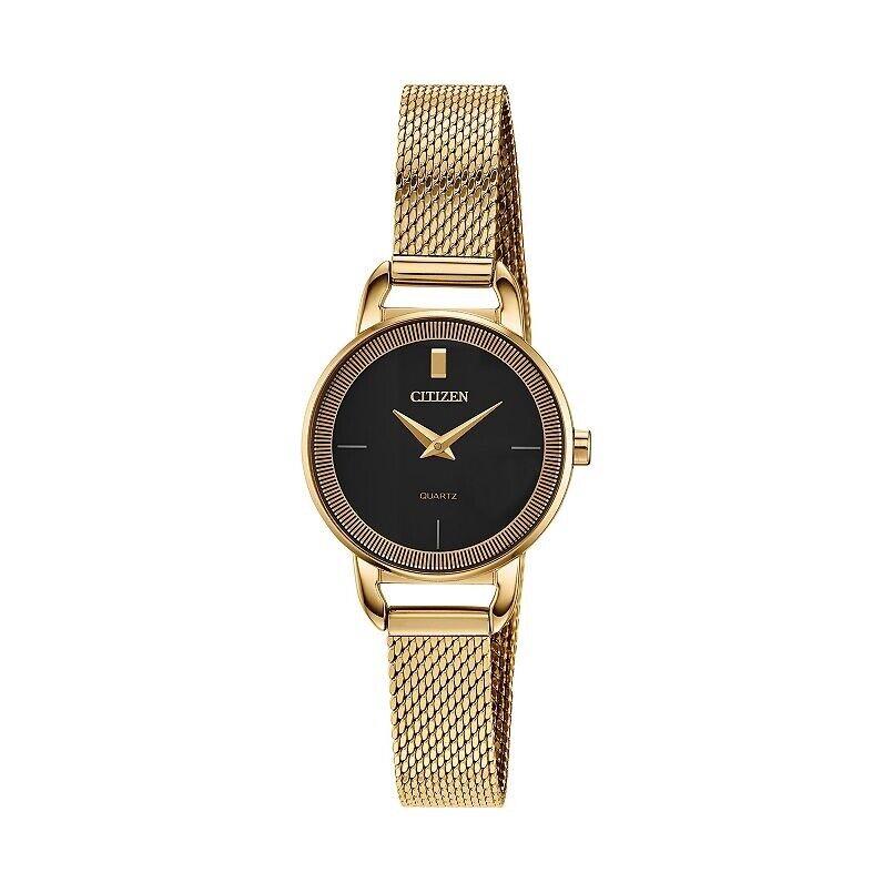 Citizen Quartz Women`s Gold Tone Stainless Steel Watch EZ7002-54E