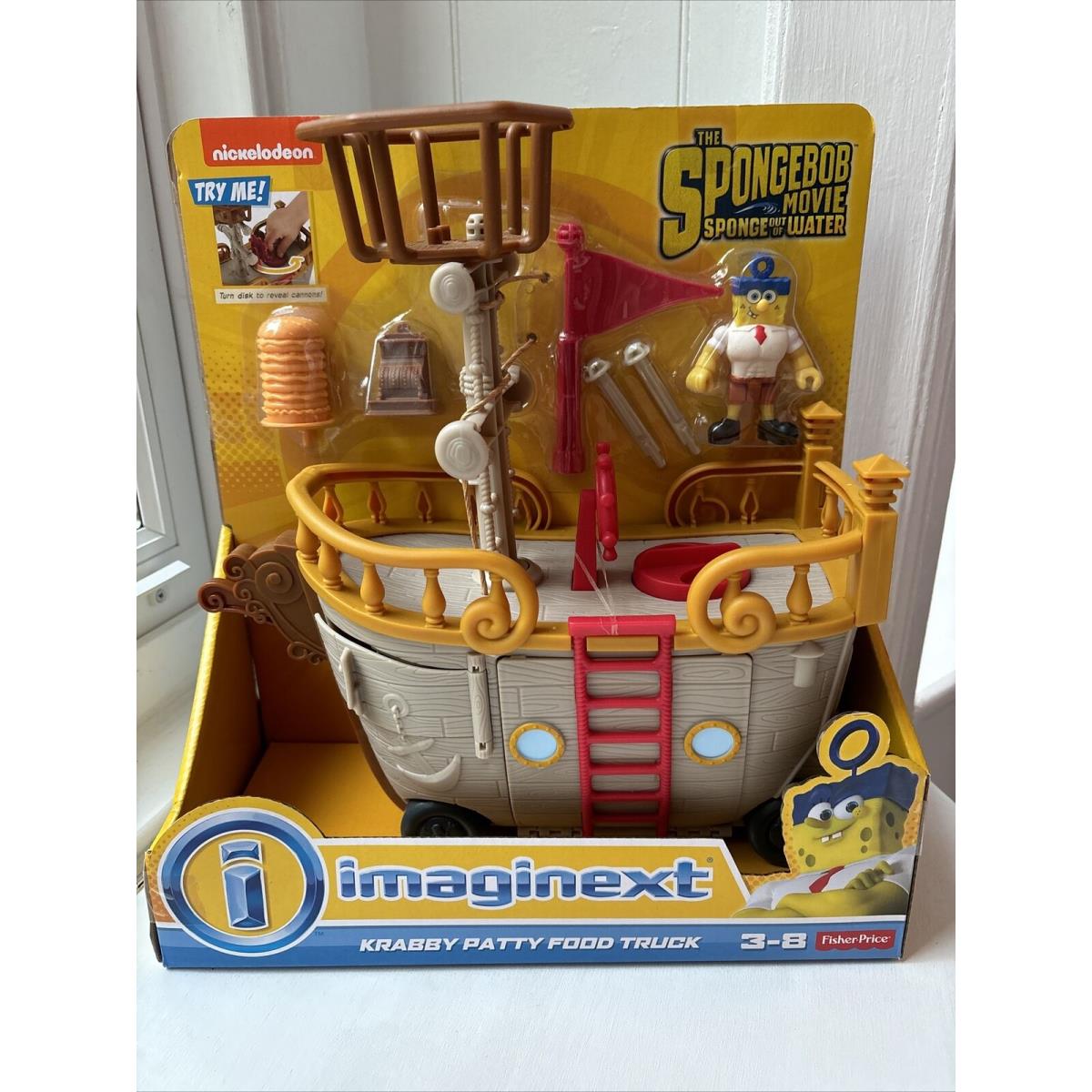 Spongebob Imaginext Krabby Patty Food Truck