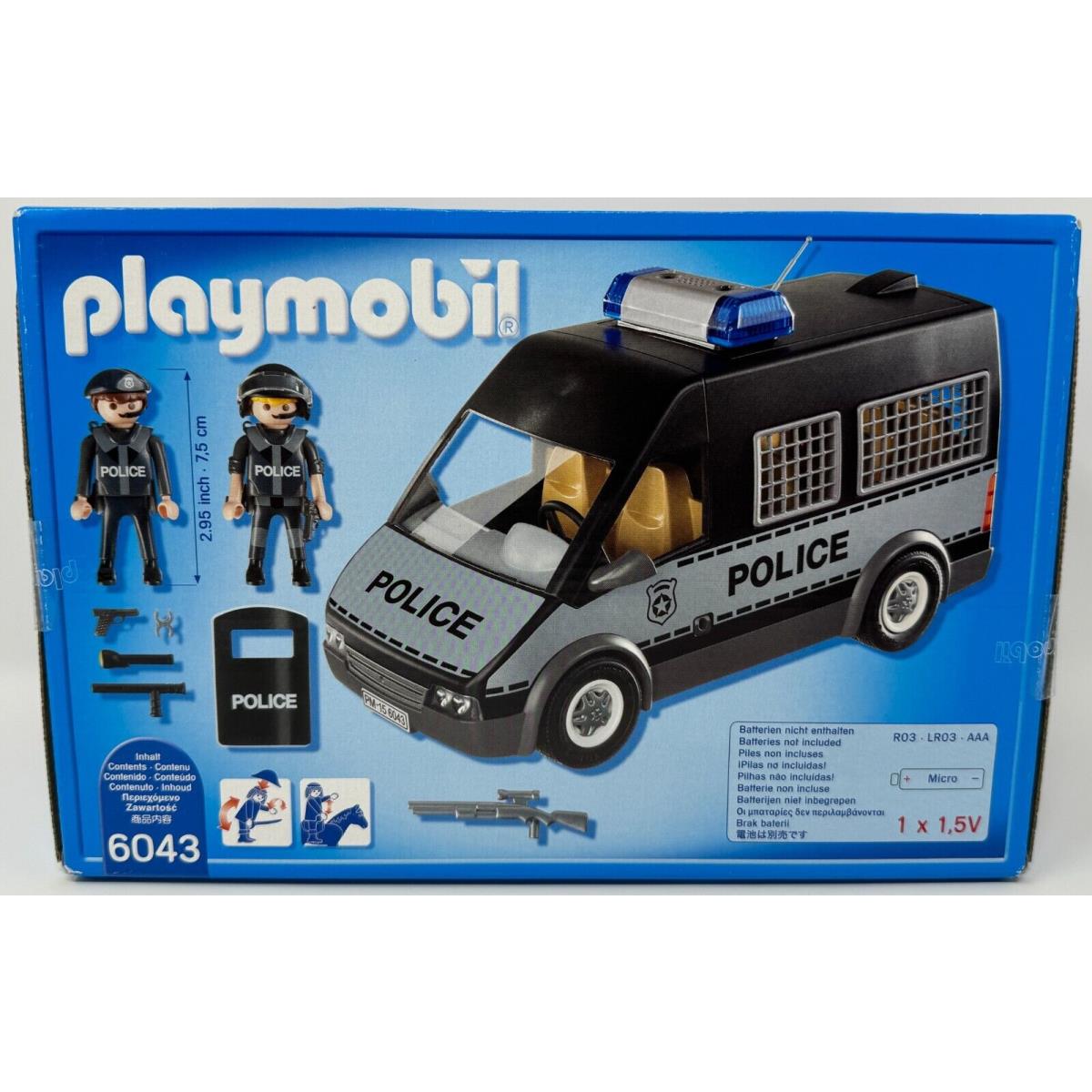 Playmobil 6043 Police Van City Action 2015