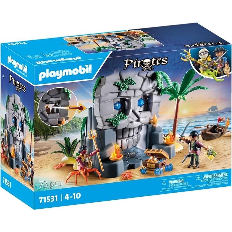 Playmobil Pirates 71531 Skull Island Mib/new