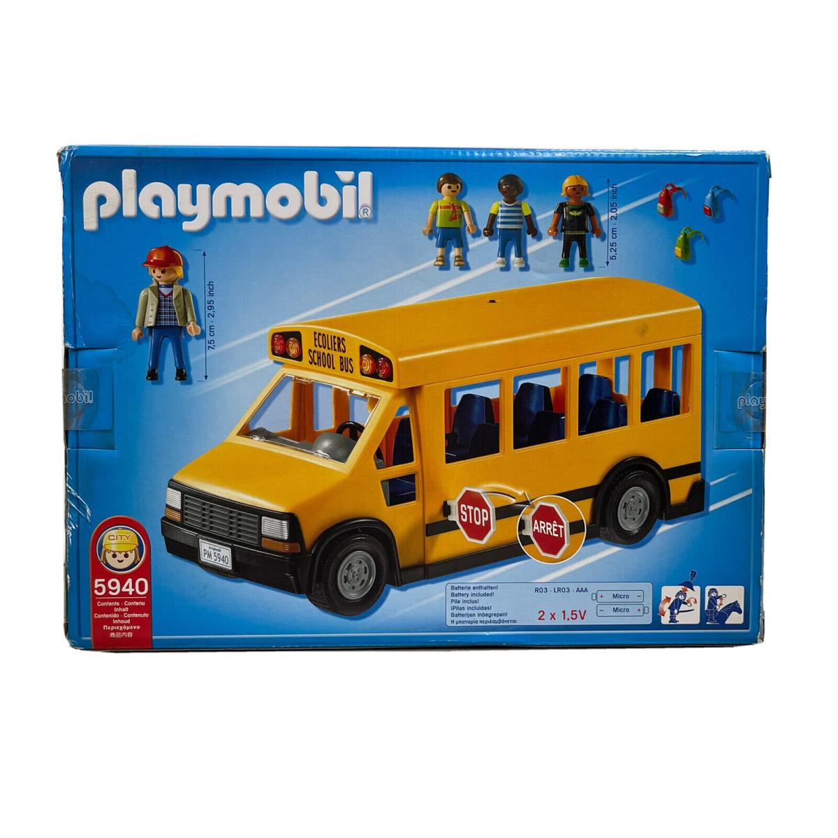 Playmobil School Bus Set 5940