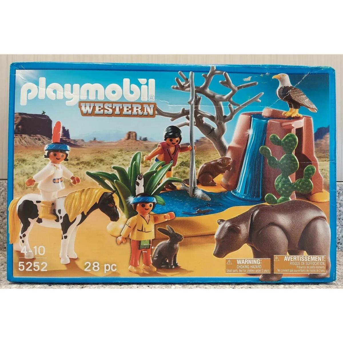 Playmobil Western 5252 Playset 28 Pc 2012 Geobra