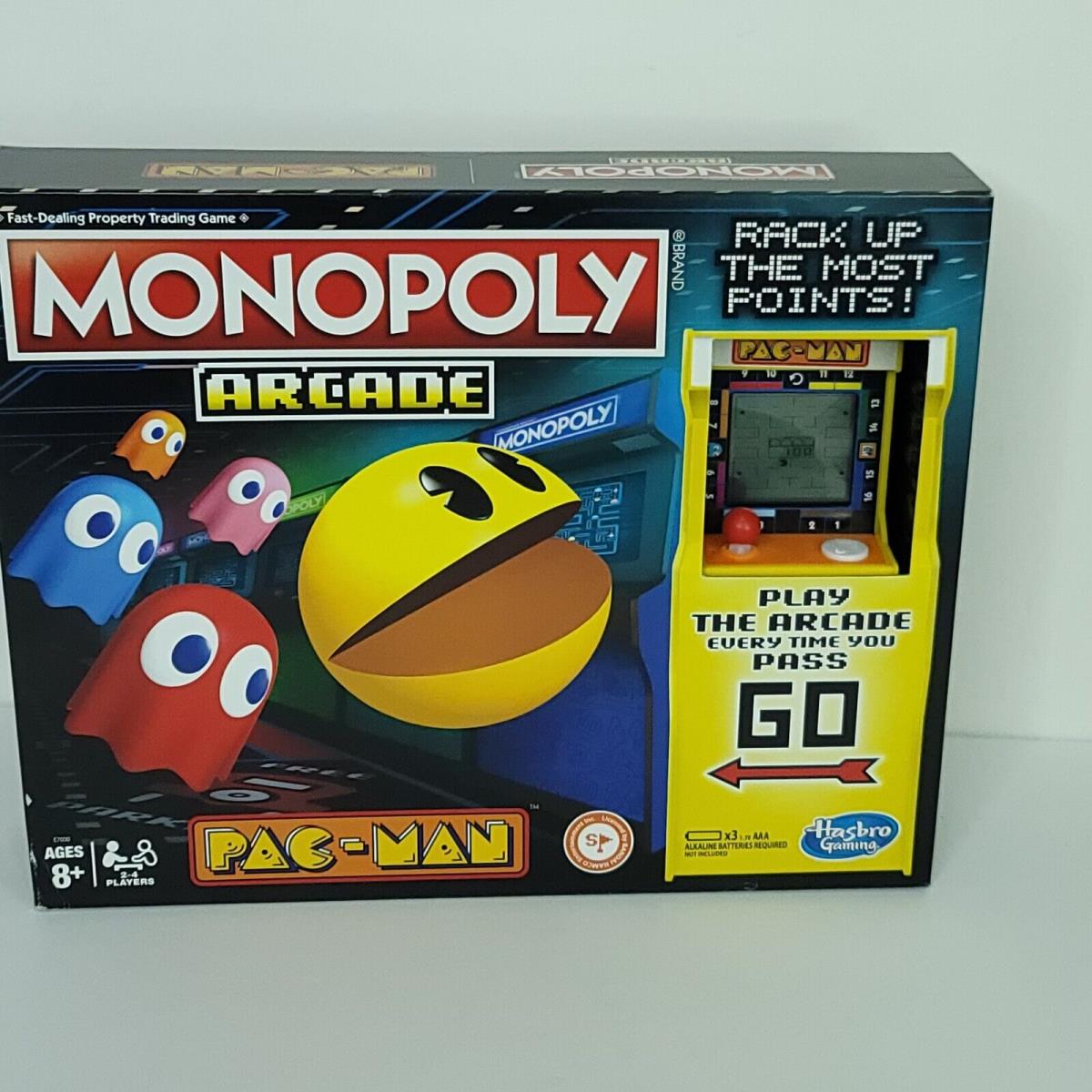 Monopoly Arcade Pac-man Board Game Pass Go Play Arcade Avoid The Ghosts