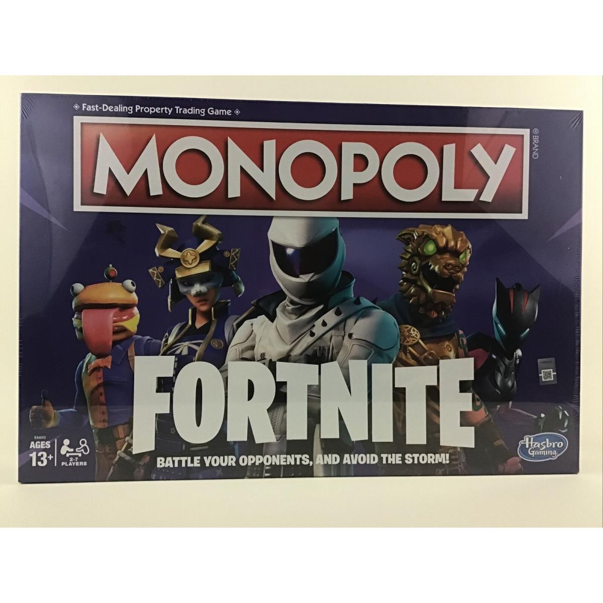 Monopoly Fortnite Edition Board Game 2018 Property Hasbro Gaming