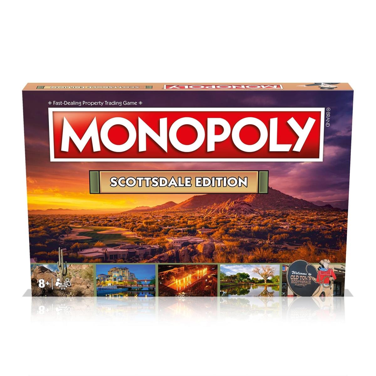 Monopoly Scottsdale Edition Family Board Game For 2 to 6 Players Adults and Ki